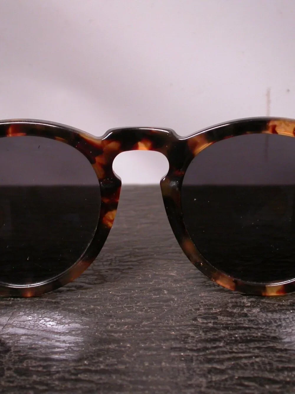 Authentic Illsteva Leonard Modern Blonde Tortoise Sunglasses Handmade Italy